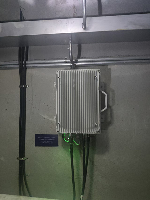  北安电力管廊覆盖漏缆方式案例